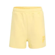 Spodnie damskie - Damskie Spodnie FILA BALVE HIGH WAIST FAW0446-20013 – Żółty - miniaturka - grafika 1