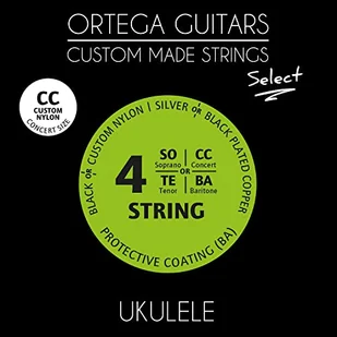 Ortega Guitars STRING SET 4-STR. ORTEGA UKS-CC - Struny gitarowe  - miniaturka - grafika 1