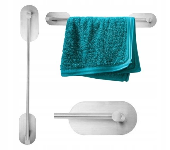 Samoprzylepny wieszak na ręczniki Timo