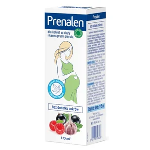 Polski Lek Prenalen syrop bez cukru 115 ml - Witaminy i minerały - miniaturka - grafika 1