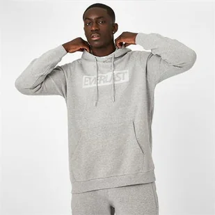 Everlast Logo bluza męska z kapturem szara, Rozmiar M - Bluzy męskie - miniaturka - grafika 1