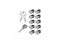 Akcesoria do bagażników dachowych - Zestaw zamków Yakima SKS locks 10 pcs - miniaturka - grafika 1
