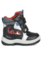 Buty dla chłopców - Geox Śniegowce B Flanfil Boy B Abx B363VA 054FU C0245 S Czarny - miniaturka - grafika 1