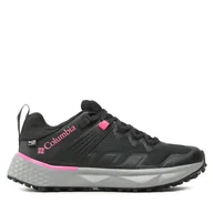 Buty trekkingowe damskie - Trekkingi Columbia Facet 75 Outdry BL8538 Czarny - miniaturka - grafika 1