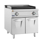 Inne urządzenia gastronomiczne - Royal Catering Grill lawowy 8,1 kW 50 do 300°C 400 V 80 x 73 cm Seria Pro 730 - Grill Lava Rock - miniaturka - grafika 1