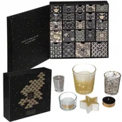 Ozdoby bożonarodzeniowe - KALENDARZ ADWENTOWY ZE ŚWIECZKAMI ŚWIECE 24 ŚWIECZKI PREZENT - miniaturka - grafika 1