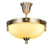 Lampy sufitowe - Brilagi - Żyrandol na drążku CLASSIC 3xE14/60W/230V mosiądz - miniaturka - grafika 1