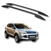 Akcesoria do bagażników dachowych - Relingi dachowe FORD KUGA SUV OD 2013 DO 2019 CZARNE - miniaturka - grafika 1