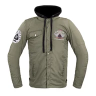 Odzież motocyklowa - W-TEC Black Heart Męska kurtka motocyklowa z aramidem W-TEC Black Heart Hat Skull Jacket, Khaki, M 22862-M - miniaturka - grafika 1