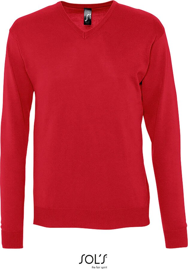 SOL'S Sweter męski z dekoltem w serek Galaxy