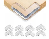 Zabezpieczenia dla dzieci - ZABEZPIECZENIA OS��ONA NA ROGI KANTY NARO��NIKI MEBLI STO��U SILIKONOWE 12 SZT - miniaturka - grafika 1