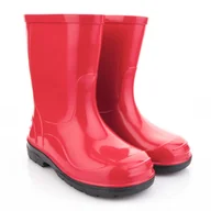 Buty dla dziewczynek - Kalosze dziecięce, czerwone, Oli, Lemigo - miniaturka - grafika 1