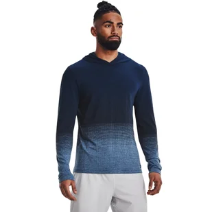 Męski longsleeve treningowy z kapturem UNDER ARMOUR UA Seamless LUX Hoodie - Koszulki sportowe męskie - miniaturka - grafika 1