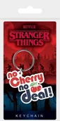Breloki - Stranger Things No Cherry No Deal - brelok 4,5x6 cm - miniaturka - grafika 1