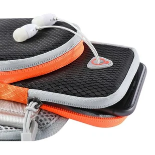 Armband do biegania opaska na ramię sportowe etui na telefon jasnoniebieski - Etui i futerały do telefonów - miniaturka - grafika 4