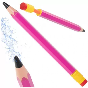 Sikawka strzykawka pompka na wodę ołówek 54cm różowy - Zabawki i gry sportowe - miniaturka - grafika 1