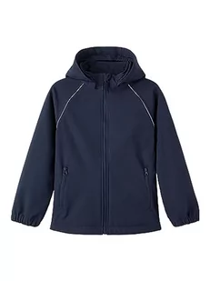 NAME IT Kurtka chłopięca Nkmalfa Softshell Fo Noos, Dark Sapphire, 122 - Kurtki i płaszcze dla chłopców - miniaturka - grafika 1