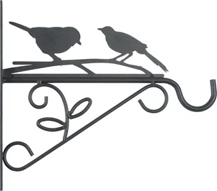 Karmniki dla ptaków - ZOLUX Stalowy uchwyt ścienny do karmnika dla ptaków - sikorki - grafika 1