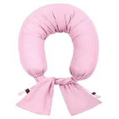 Poduszki do karmienia - Hi Little One poduszka ciążowa dla Mamy i Noworodka MULTI 3w1 BIO bawełna KANGOO Baby Pink - miniaturka - grafika 1