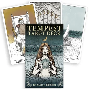 Tempest Tarot, karty do wróżenia - Ezoteryka - miniaturka - grafika 1