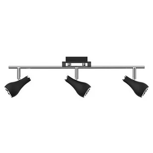Ideus LAMPA sufitowa KINGA 03253 reflektorowa OPRAWA listwa PLAFON regulowany czarny 03253 - Lampy sufitowe - miniaturka - grafika 1
