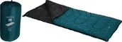 Śpiwory - Śpiwór turystyczny, koperta, 180x74cm - niebieski - miniaturka - grafika 1