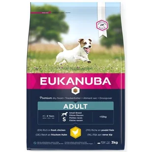 Eukanuba Adult Small Breed 3 kg - Sucha karma dla psów - miniaturka - grafika 1