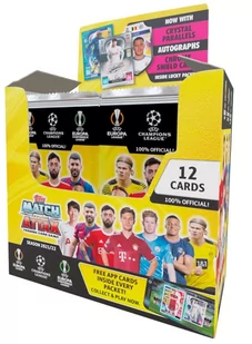 Champions League UEFA Match Attax Box 24 Saszetek z Kartami - Czasopisma - miniaturka - grafika 1