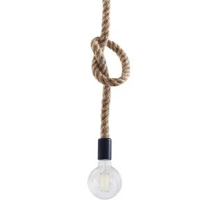 Lampa wisząca 1x12W E27 LED Rope 321909 POLUX/GOLDLUX - Lampy sufitowe - miniaturka - grafika 1