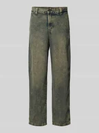 Spodnie męskie - Jeansy o kroju baggy fit z efektem znoszenia model 'MADISON' - miniaturka - grafika 1