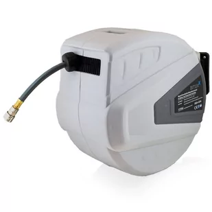 WĄŻ PNEUMATYCZNY DO SPRĘŻARKI AUTOMATYCZNY ZWIJAK 30M 1/4" - Przewody elektryczne - miniaturka - grafika 1