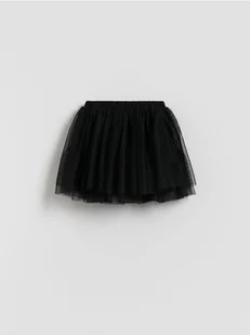Reserved - Tiulowa spódniczka - czarny - Sukienki i spódniczki dla dziewczynek - miniaturka - grafika 1