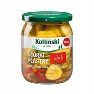 Pasztet i przetwory mięsne - Ogórki plastry chili Kotliński 500g - miniaturka - grafika 1