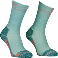 Skarpetki i podkolanówki sportowe - Ortovox Hike Classic Mid Socks, damskie, jasnoniebieski - miniaturka - grafika 1