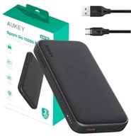 Powerbanki - Aukey PB-Y46P PowerBank 10000mAh 20W 2xUSB kabel USB-C - miniaturka - grafika 1
