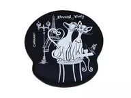 Przyborniki na biurko - PODKŁADKA POD MYSZ KOMPUTEROWĄ Crazy Cats ZAKOCHANE KOTY W PARYŻY (Carmani) black - miniaturka - grafika 1
