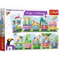 Puzzle - Trefl Puzzle Edukacyjne 20 Cyferki - miniaturka - grafika 1