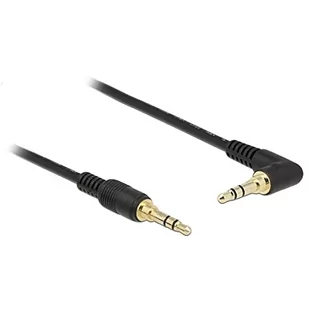 Delock Kabel MiniJack 3.5 mm MiniJack 3.5 mm 1 Czarny 85566 - Kable - miniaturka - grafika 1