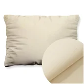 Poszewki na poduszki - Poszewka Bawełna 50 x 70 Jednolita Ola Beż Beżowa - miniaturka - grafika 1