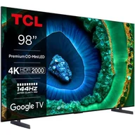 Telewizory - TCL 98C955 98" MINILED 4K 144Hz Google TV - miniaturka - grafika 1
