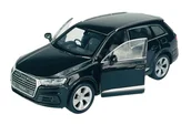 Samochody i pojazdy dla dzieci - Welly 2015 Audi Q7 Czarny 1:34 Samochód Nowy Metalowy Model - miniaturka - grafika 1