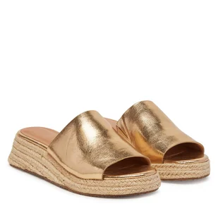 Espadryle ONLY Shoes 15341289 Złoty - Espadryle damskie - miniaturka - grafika 1