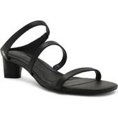 Czółenka - Tommy Hilfiger Skórzane czółenka na słupku - miniaturka - grafika 1