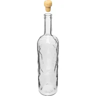 Domowy wyrób alkoholu - Butelka Kraina Lodu 1000 ml z korkiem 4 sztuk - miniaturka - grafika 1