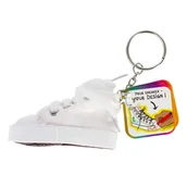 Breloczki dla dzieci - Brelok materiał/gum Sneker 6cm TRENDHAUS 955913 TRE - miniaturka - grafika 1