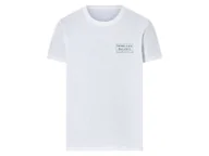 Koszulki męskie - LIVERGY® T-shirt męski z bawełny (Biały, M (48/50)) - miniaturka - grafika 1