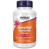 Suplementy naturalne - Now Foods Inozytol 500 mg (100 kaps.) - miniaturka - grafika 1