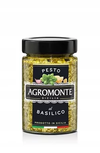 AGROMONTE Pesto al Basilico 100g - Majonezy i dressingi - miniaturka - grafika 1