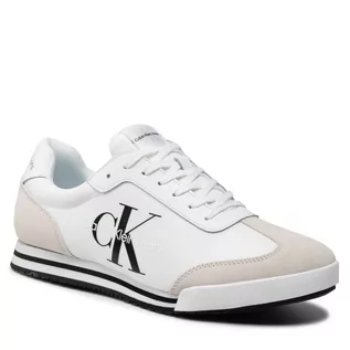 Sneakersy damskie - Calvin Klein Jeans Sneakersy Low Runner 1 YM0YM00026 Bright White 02S - grafika 1