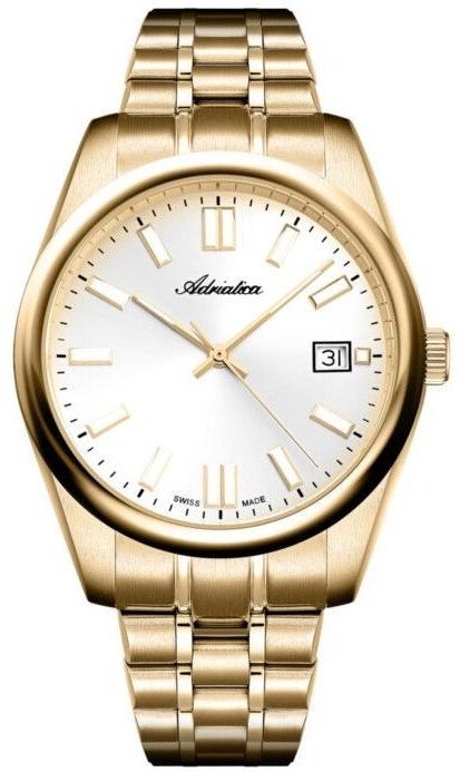 Zegarek męski Adriatica A1298.1113Q złoty